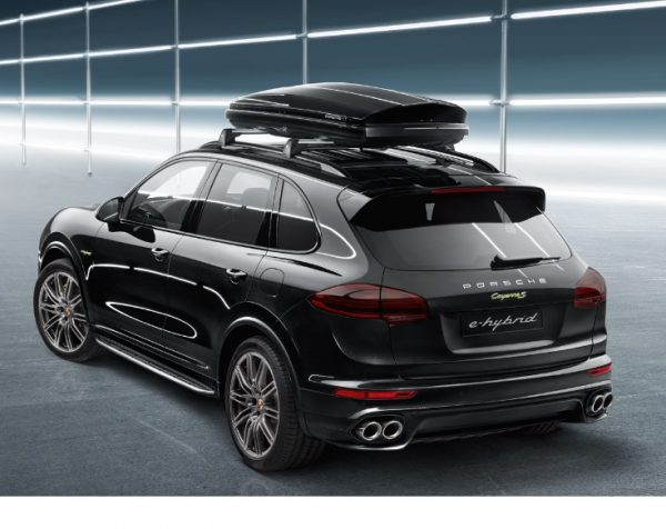 бокс на крышу черный